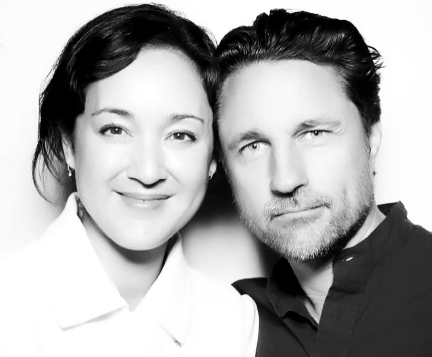 Martin Henderson and Helen Randag