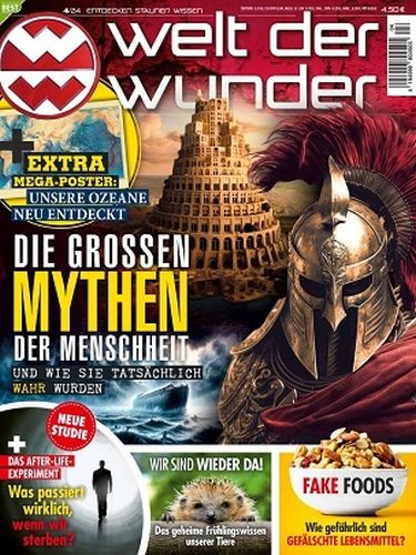 Cover: Welt der Wunder Magazin No 04 April 2024