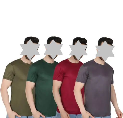 Drifit round neck tshirts pack of 4
Color 4 (R303)