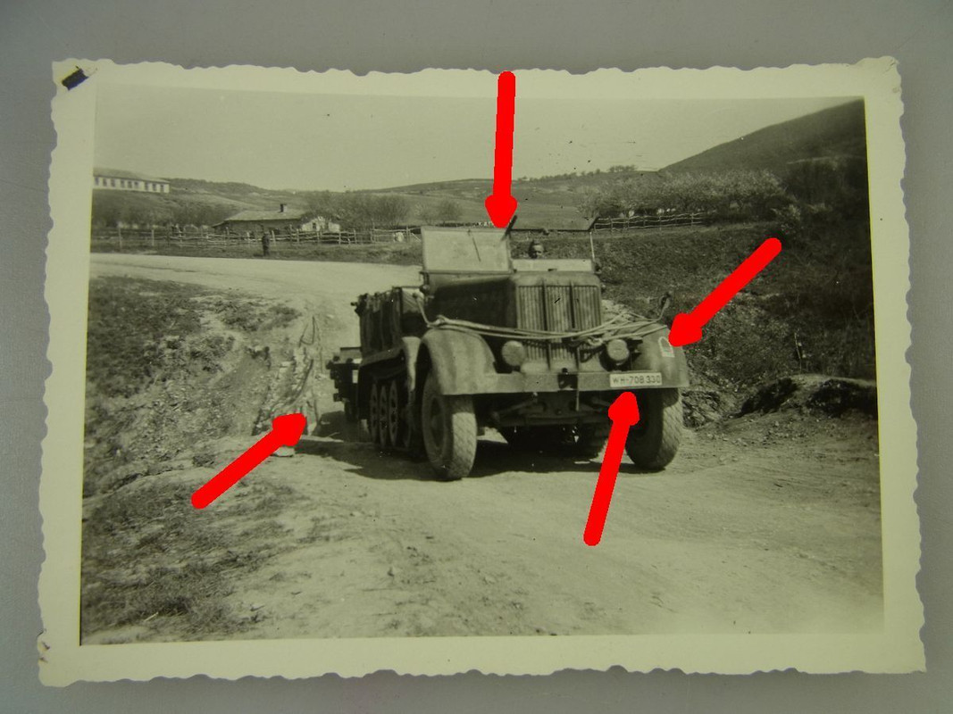 Foto 60cm Mörser Karl Gerät 040 THOR Wappen Halb