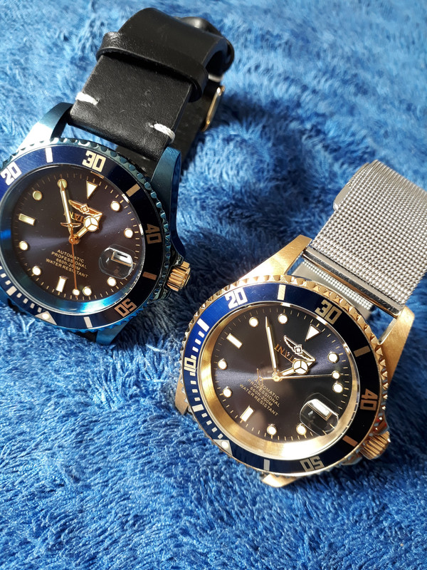 2 GOLD MILANESA AZUL