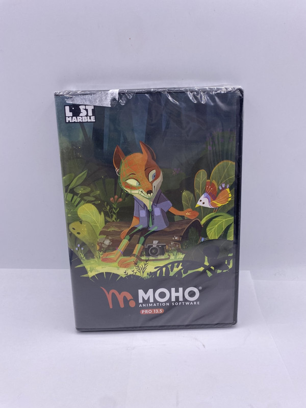 MOHO ANIMATION SOFTWARE PRO 13.5 DVD PACKAGE LOST MARBLE