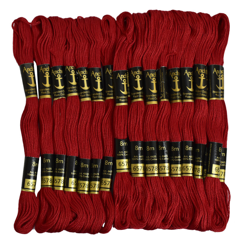 Anchor Thread Cross Hand Stitching Beautiful Embroidery Knitting Stranded Cotton - Picture 17 of 21