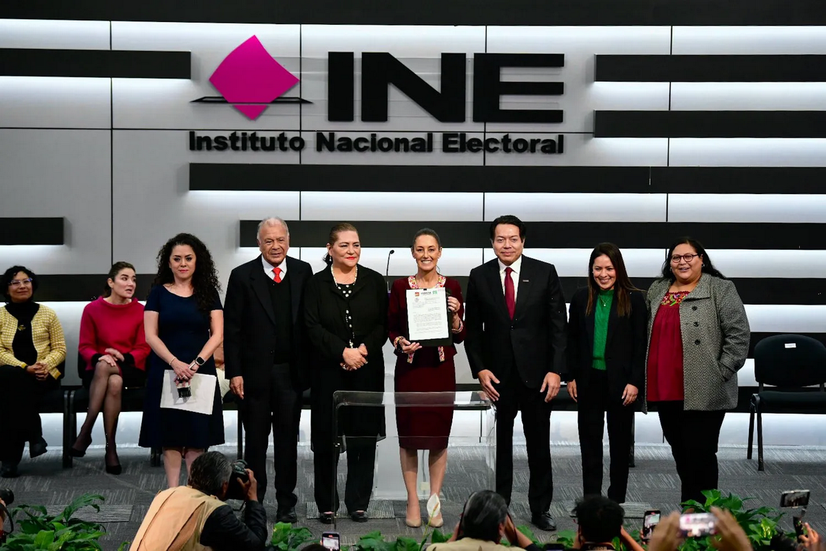 Claudia Sheinbaum se registra como candidata a la Presidencia de México