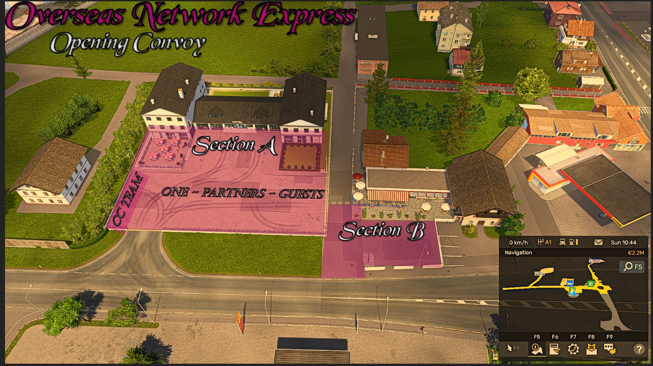 Section A + B (Hotel Parking)