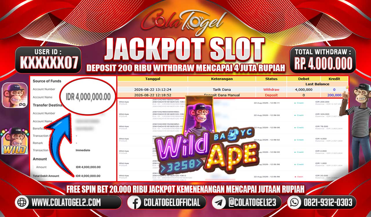 JACKPOT SLOT GACORR!!