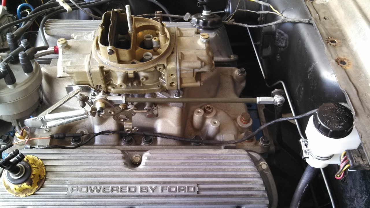 Throttle linkage for 67 single 4v Vintage Mustang Forums