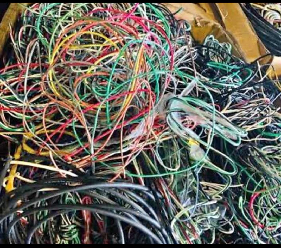 Copper wire recycling at Daybreak Recycling in Mableton Georgia