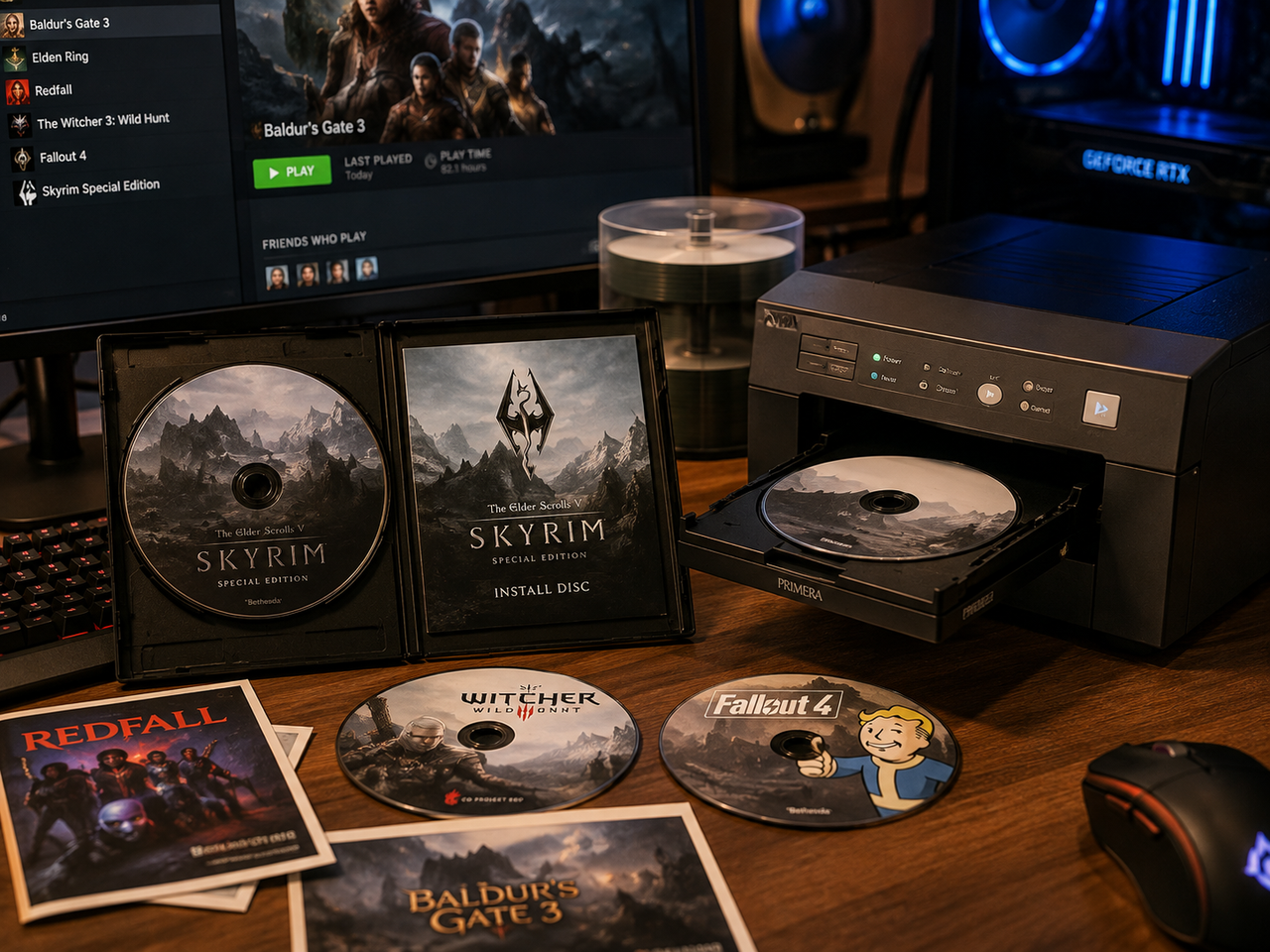 PlayStation prepara adeus aos discos; no PC, jogadores começam a fabricar suas próprias mídias físicas