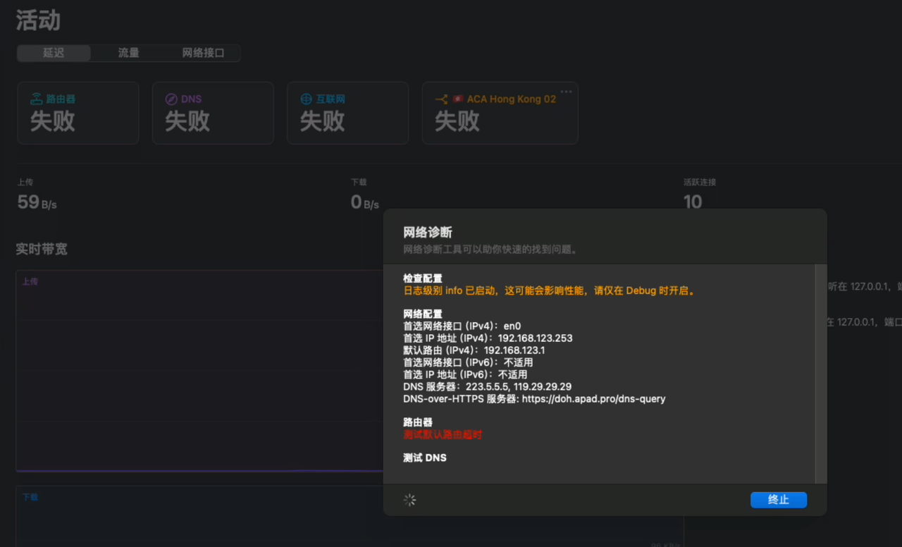 路由失效