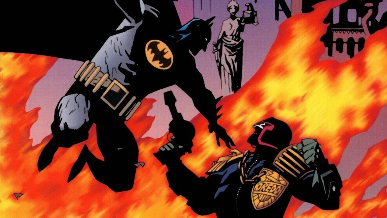 Batman Judge Dredd