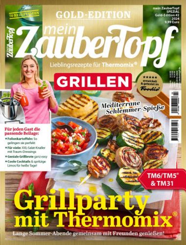 Cover: Mein ZauberTopf Gold Edition Magazin März No 02 2024