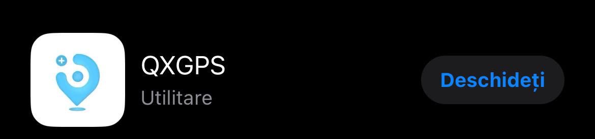 Aplicatia QXGPS pentru localizare in timp real a dispozitivului GPS Birai