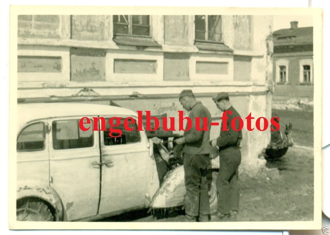 FAHRZEUG - SUPER WINTER-TARNUNG - Rußland - Sani