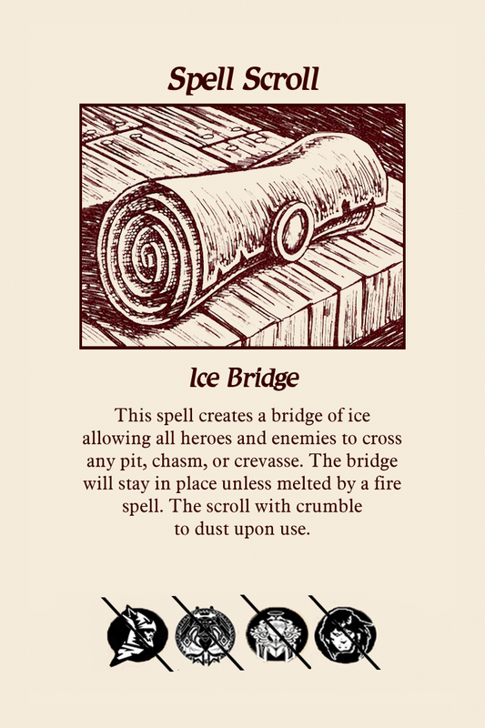 spell scroll ice bridge finished png