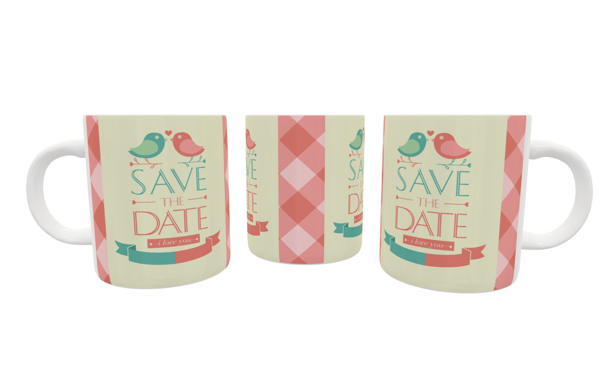 Caneca Personalizada Casamento Modelo 09