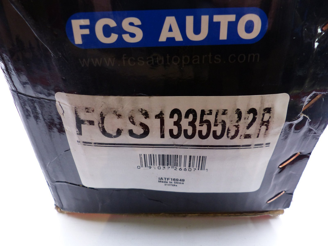 FCS AUTO COMPLETE STRUT & COIL SPRING ASSEMBLY 1335582R RIGHT
