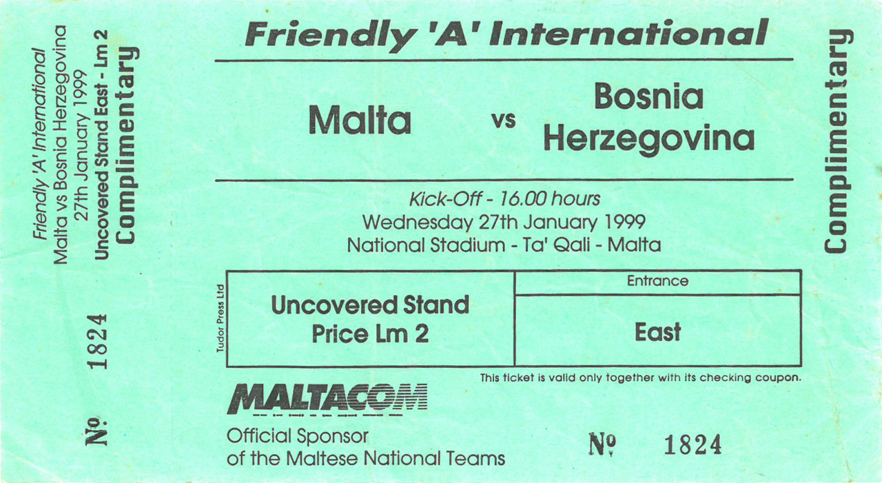 025) 27.01.1999. Malta (A, L 1-2)
