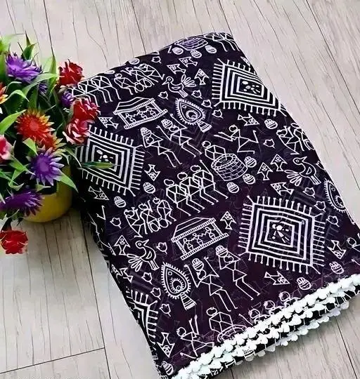 Georgette Saree Georgette Ka Saree Color 1 (R105)