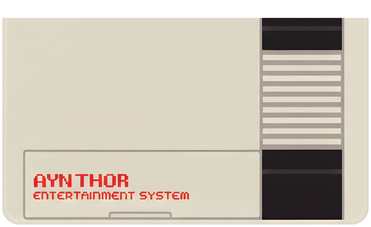 AYN THOR Custom skin Lid NES 01