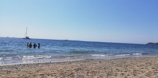 dia 10, playa de En Bossa y Boat Party - Ibiza y Formentera (1)