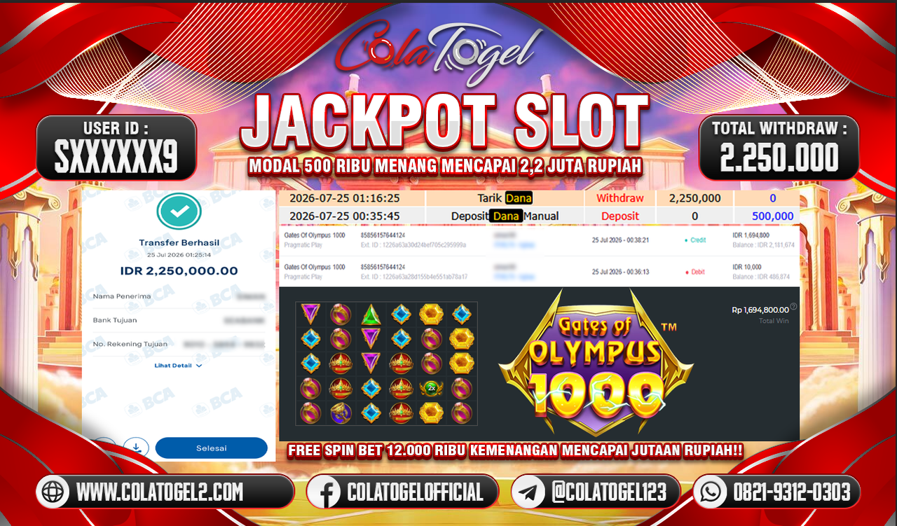 JACKPOT SLOT GACOR!!