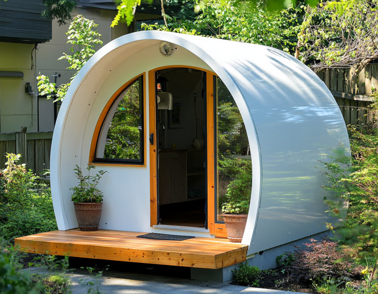 Small Outdoor Office Pod