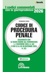 Piermaria Corso – Codice di procedura penale (2026)