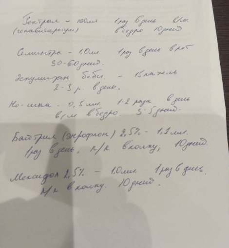 назначение врача по узи