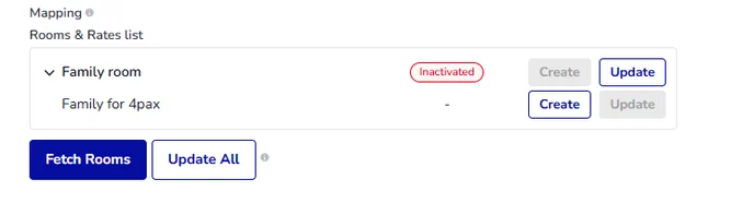 Inactivated Status
