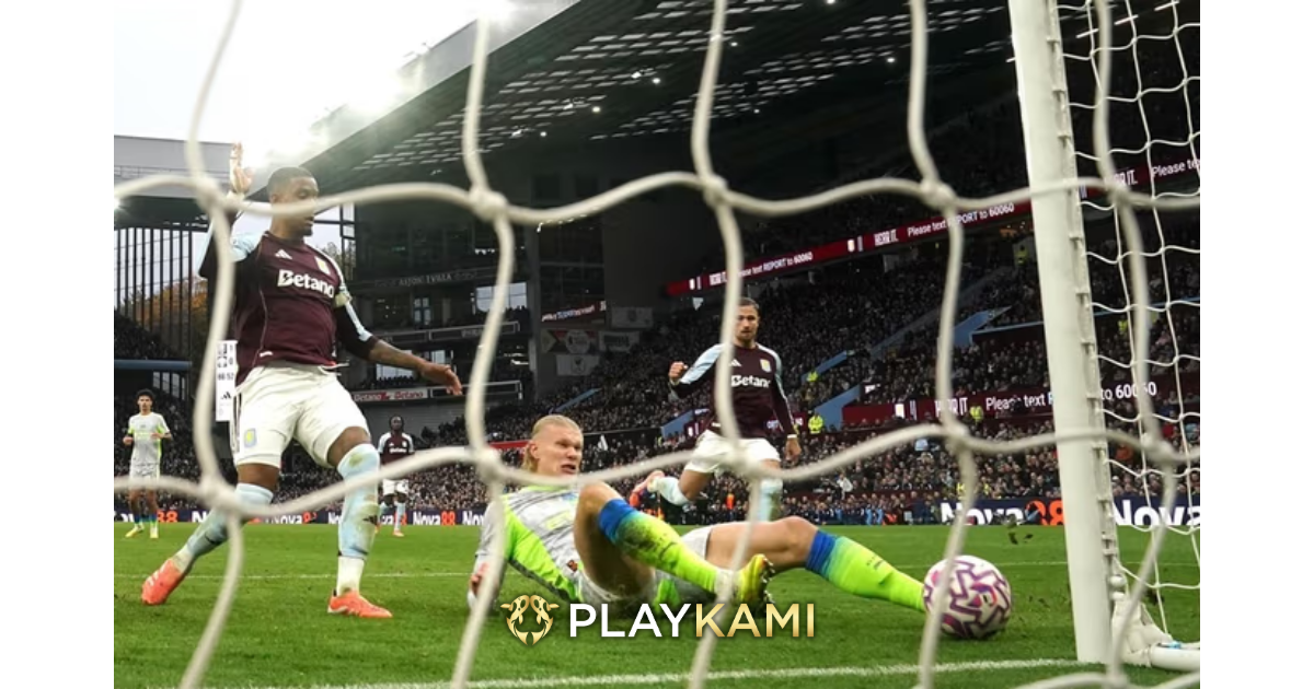 highlights Haaland mencetak gol namun offside terlebih dahulu