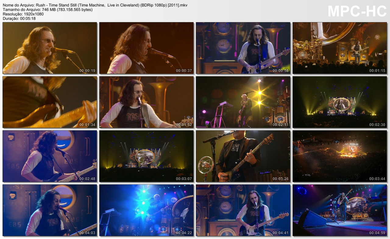 Rush - Time Stand Still (Time Machine, Live in Cleveland) (BDRip 1080p) [2011]