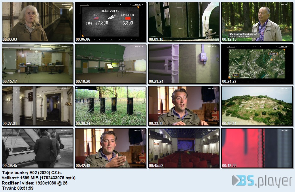 Tajné bunkry / Geheime Bunker / CZ