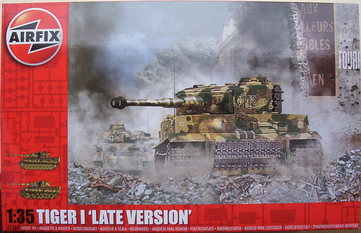 Airfix 35 Tiger I 'Late Version'