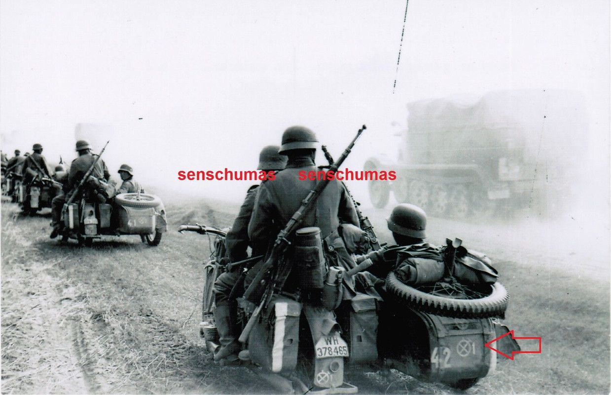 Kradschützen. Kradschützen-Bataillon 43. 13. Pan