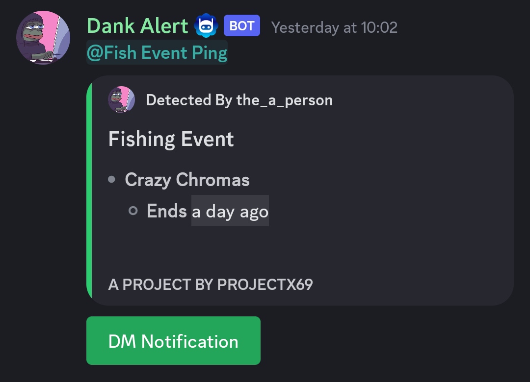 Fishing Event