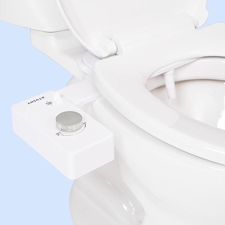 TUSHY Classic 3.0 bidet attachment installed on toilet