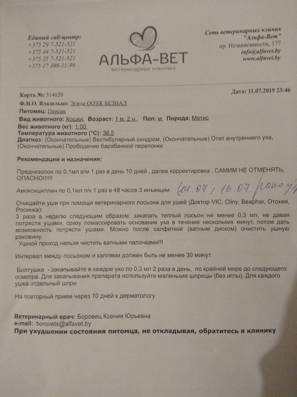 назначение