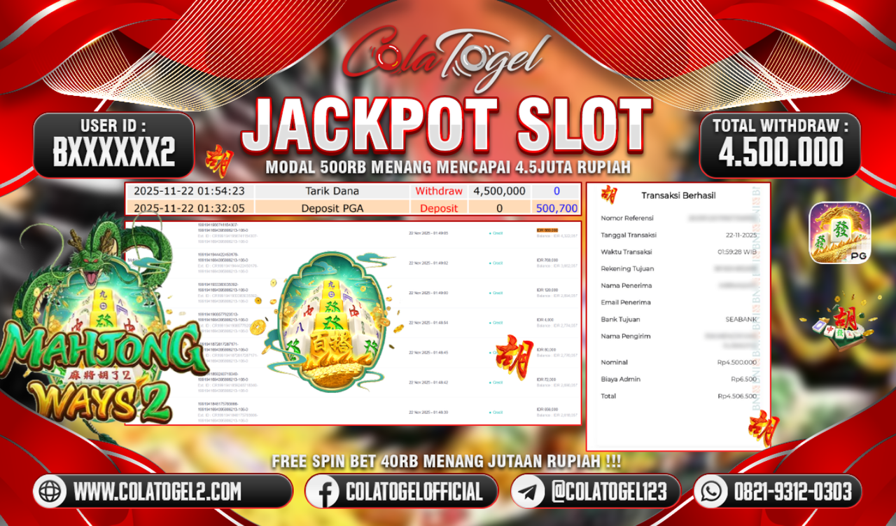 JACKPOT SLOT GACOR!!
