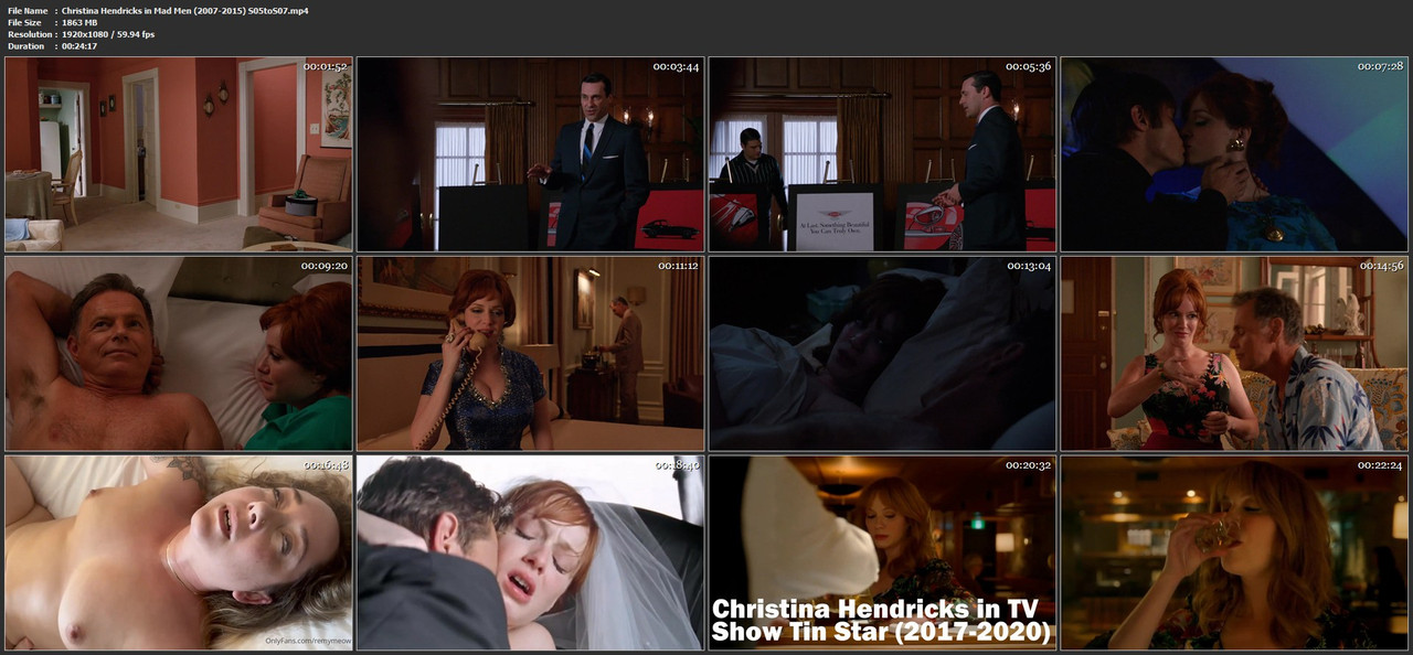 Christina Hendricks in Mad Men (2007-2015) S05toS07.mp4