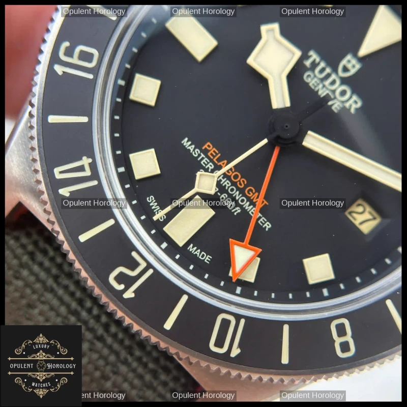 Tudor Pelagos FXD GMT Black Dial Titanium 42mm - Super Clone