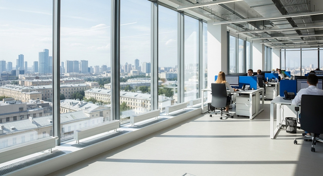 Конвекторы с вентилятором для эффективного обогрева офисного пространства