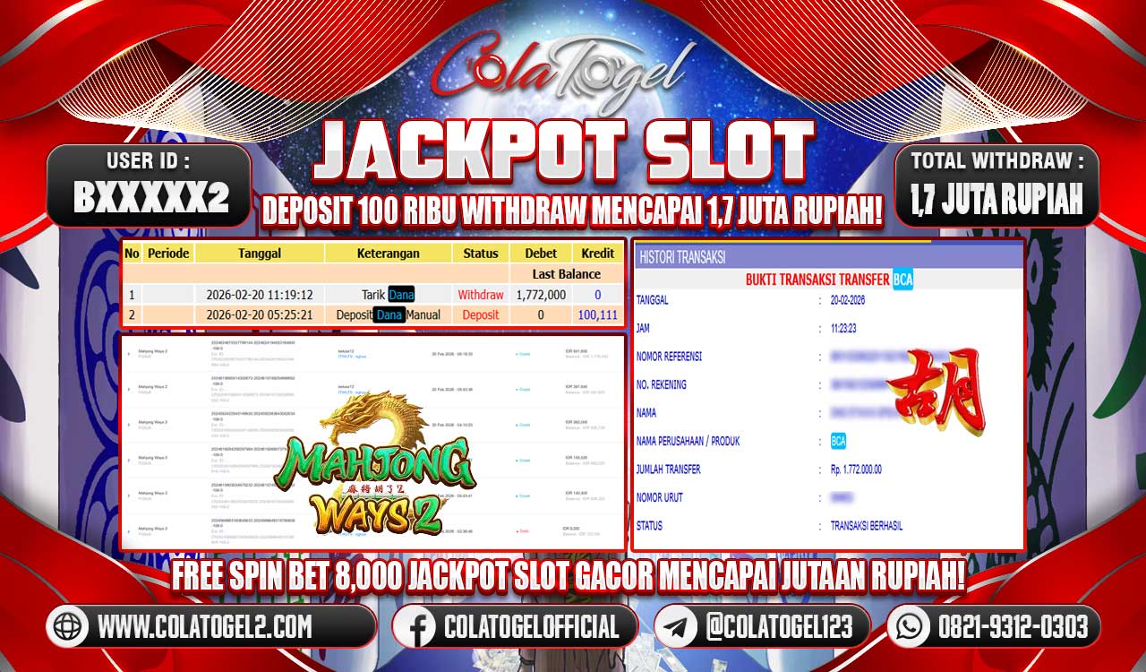 JACKPOT SLOT GACOR!!