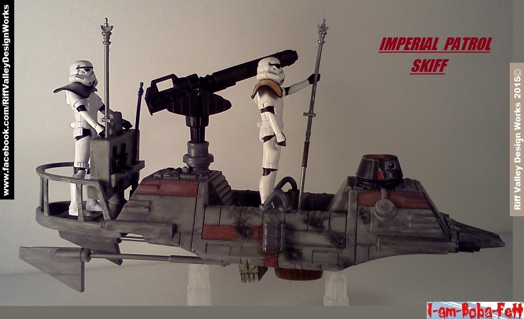 custom imperial patrol skiff 12