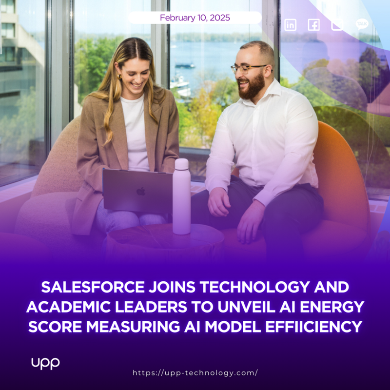 Salesforce Joins Technology and Academic Leaders to Unveil AI Energy Score Measuring AI Model Effiiciency