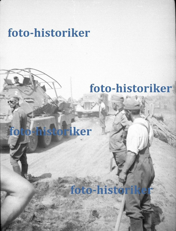 Panzer Spähwagen SDKFZ 232 8 Rad Funkwagen Kolon