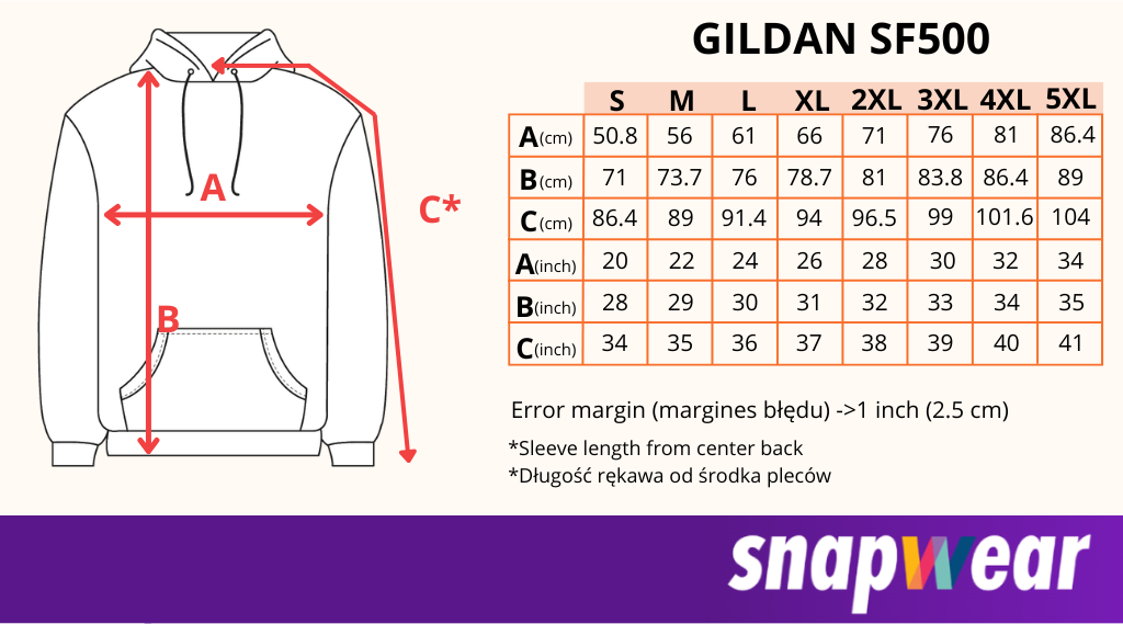 Gildan SF500 CONNECTOR PRINT ON DEMAND