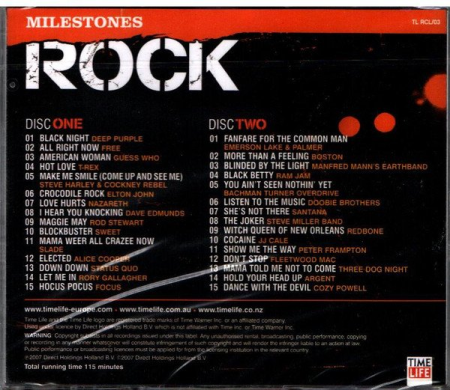 VA   Milestones   Rock (2CDs) (2007) MP3