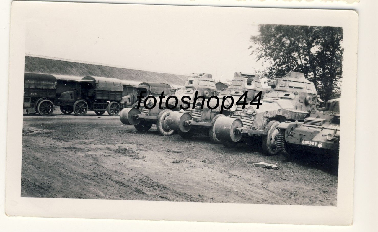 französische Panzer LKW Beute Panzerregiment 35