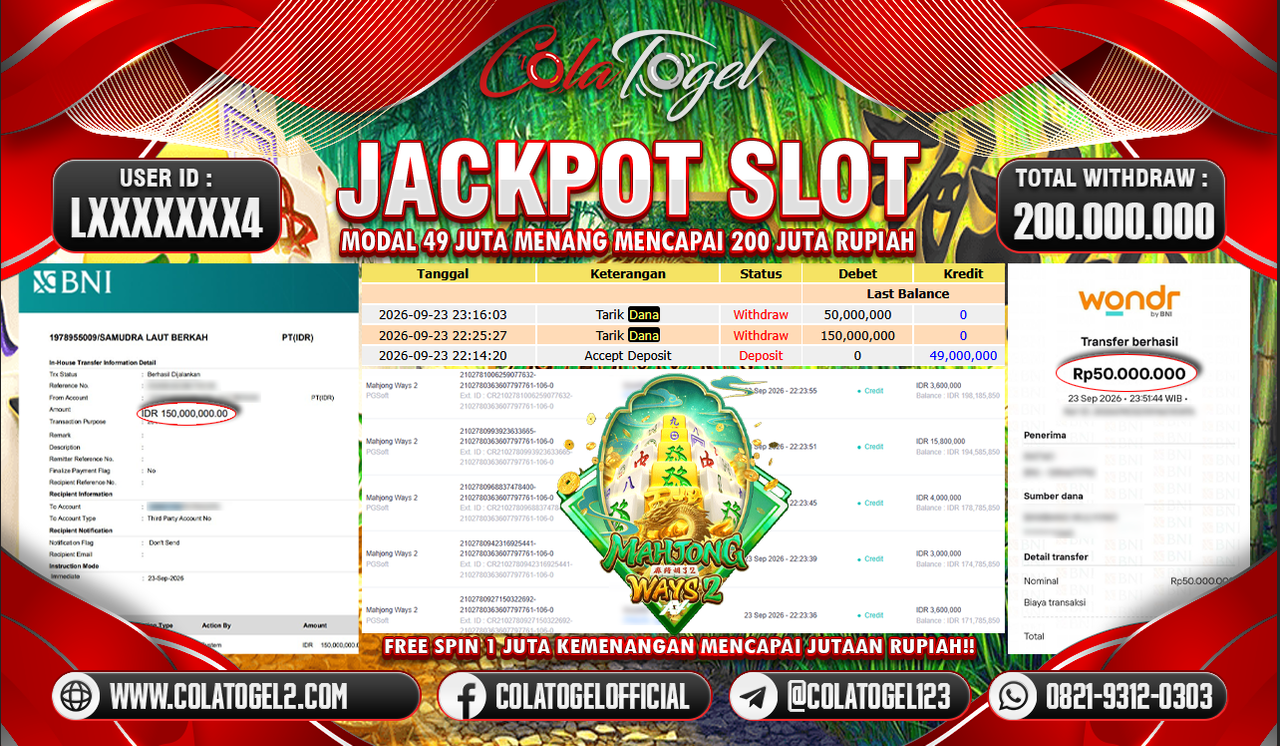 JACKPOT SLOT GACORR !!!